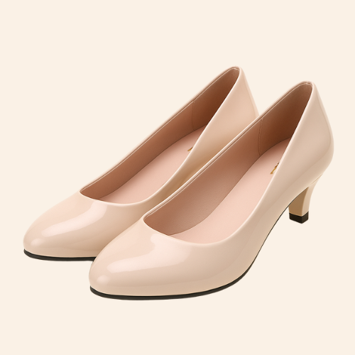 escarpins LYA sur fond beige