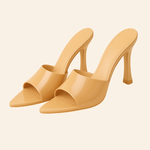 escarpins ALYÉA sur fond beige