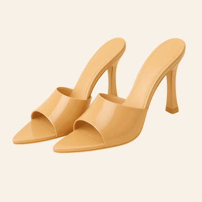 escarpins ALYÉA sur fond beige