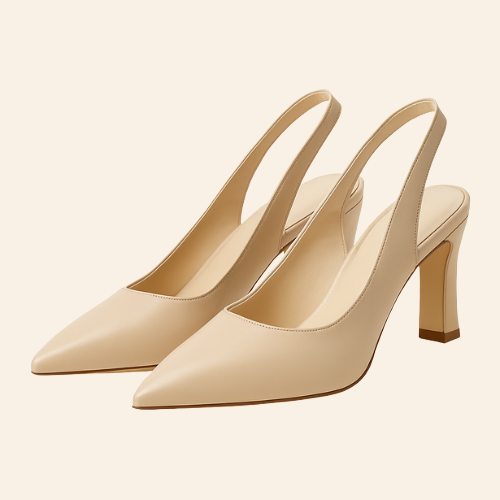 escarpins ÉLISE sur fond beige